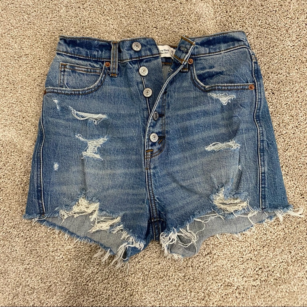 Abercrombie, Ultra High Rise Shorts, NWOT